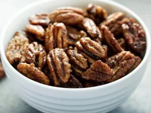 Organic unsalted maple pecan nuts
