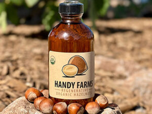 Organic Hazelnut Oil (Raw, Cold Pressed, Unrefined)