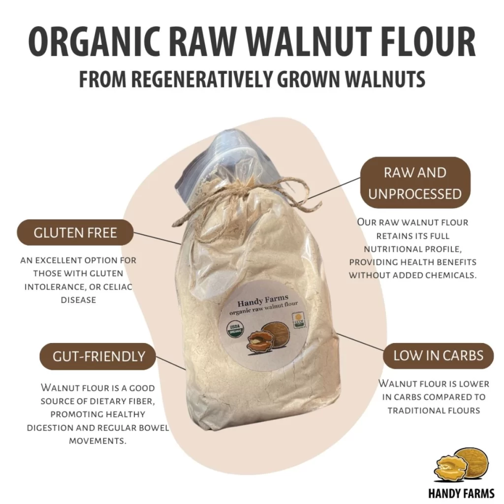 Gluten Free Handy Farms Walnut Flour