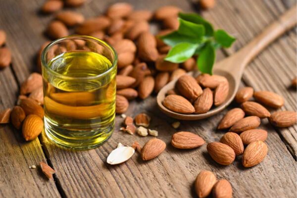 Organic Sweet Almond Oil - Raw, Cold pressed, California, Regenerative