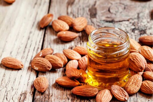 Organic Sweet Almond Oil - Raw, Cold pressed, California, Regenerative